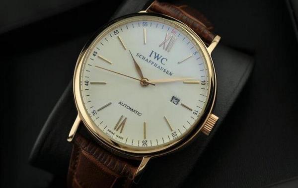 高級感漂うインターナショナルウォッチ カン IWC　 お洒落なポートフィノ アリゲーターレザー メンズ 腕時計　IW356502