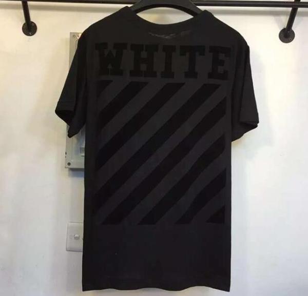 大人にふさわしいデザインOff-White オフホワイト　デザイン性豊か　半袖ブランドシャツ　