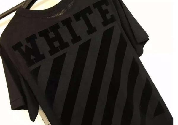 大人にふさわしいデザインOff-White オフホワイト　デザイン性豊か　半袖ブランドシャツ　