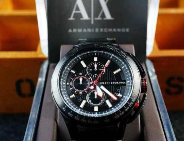 超高級機械式　ARMANI アルマーニ コピー 通販　男性用腕時計　 ステンレスベルト 6針クロノグラフ  