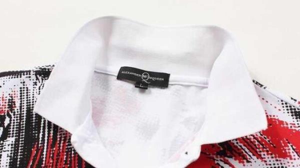 高品質　ALEXANDER MCQUEEN アレキサンダー マックイーン 爽やかさを際立た半袖Tシャツ