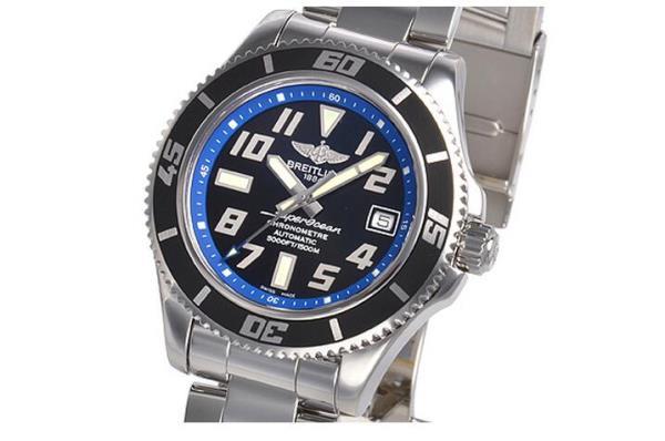 使い勝手にブライトリング BREITLING スーパーオーシャン 42 A187B31PSS  高精度　メンズ腕時計