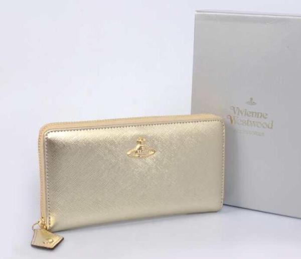 新作　ヴィヴィアン ウエストウッド　 VIVIENNE WESTWOOD 　耐久性を誇る二つ折り小銭入れ 長財布　ウォレット