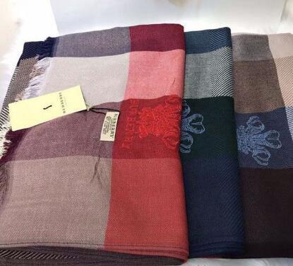 肌触り心地いいバーバリーマフラーコピーチェック柄BURBERRYストールプレゼント3色可選