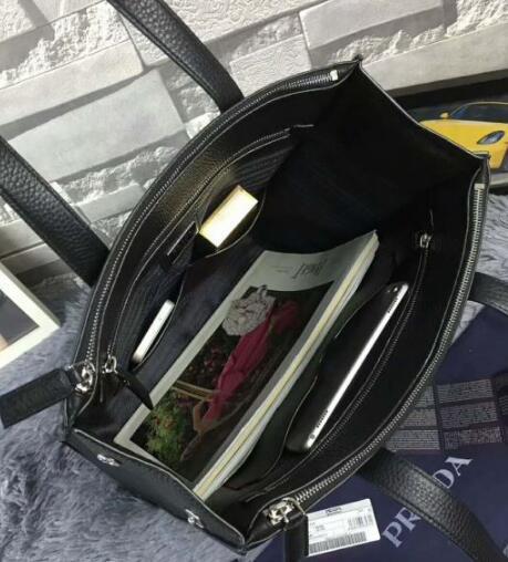 機能性の高いプラダバッグレディースPRADA ミラノトートバッグレザー大容量プレゼント