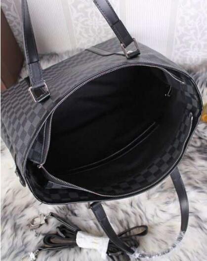上品なルイ ヴィトンバッグメンズハンドバッグ LOUIS VUITTON ビジネスバッグショルダー掛けダミエ柄