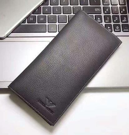 人気 シンプル アルマーニ長財布メンズ フラップ二つ折り財布 ARMANI ウォレット プレゼント