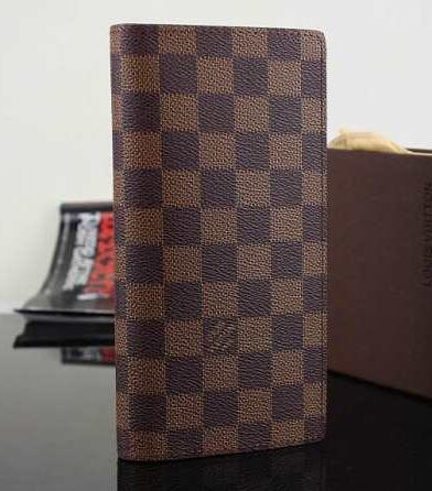 ルイヴィトン財布ダミエ Louis Vuitton 二つ折り長財布 ダミエ・グラフィット レザー ウォレット 