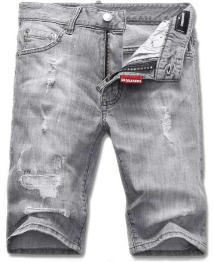 HOT品質保証  ディスクエアードデニムパンツ DSQUARED2 メンズ ダメージジーンズショートパンツ