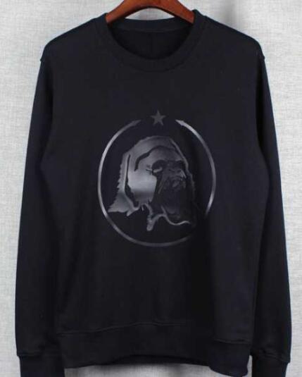 2018新作品 GIVENCHY ジバンシーパーカーメンズスウェットパーカー 犬プリントトレーナーブラック