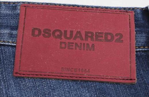 ディースクエアードSS2018ショートデニムパンツDSQUARED2ダメージ加工ジーンズ美脚効果ボトムス