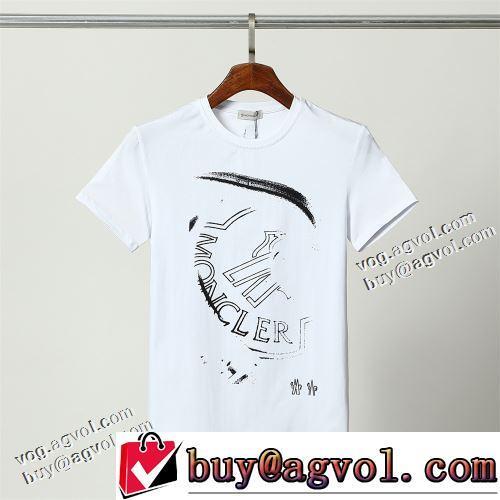 モンクレールブランド 偽物 通販 細身のシルエット 肌触りの気持ちい〜 半袖Tシャツ 2022春夏 2色可選