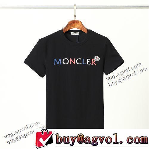 モデル大絶賛♪ 2色可選 半袖Tシャツ 着心地満点 2022春夏 通気性に優れた モンクレールスーパーコピー 激安