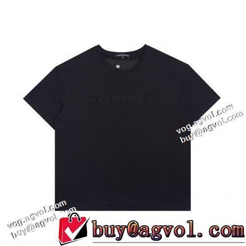 4色可選 半袖Tシャツ クロムハーツブランド 偽物 通販 海外セレブ定番愛用 吸汗性に優れ 2022春夏