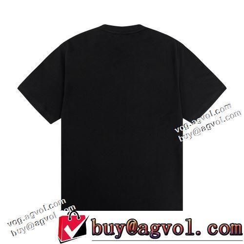 ロエベ偽物ブランド 2色可選 雑誌掲載アイテム 収縮性のある 2022春夏 半袖Tシャツ 肌に馴染みやすい ロエベスーパーコピー