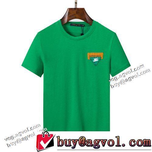 半袖Tシャツ 3色可選 レジャー 自然な肌触り ファション性の高い 体の運動機能を助け ルイ ヴィトン偽物ブランド 2022春夏