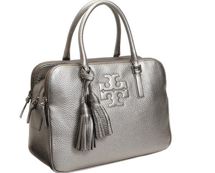 2016最新作★TORY BURCH トリーバーチ トート ガンメタル レザー