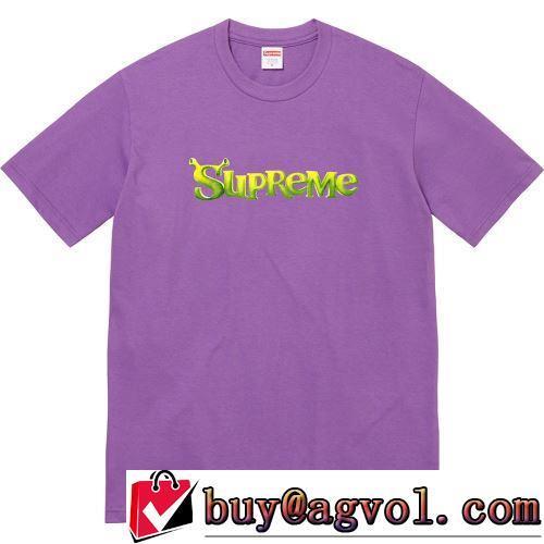 存在感のある 4色可選 半袖Tシャツ 自分らしいスタイリング Supreme 21fw Shrek Tee 着回し度抜群 シュプリームスーパーコピー 2022春夏
