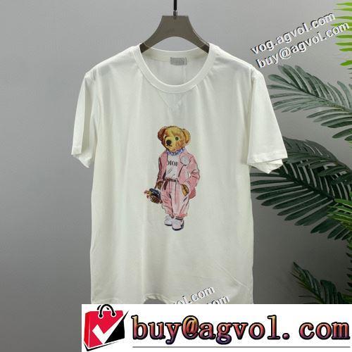 オリジナル 2022春夏 半袖Tシャツ 主役になる存在感 ディオールスーパーコピー 激安 2色可選 お洒落に魅せる