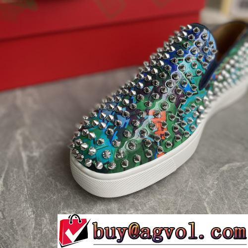 カジュアルシュッズ 着脱の簡単なスリップオンタイプ CHRISTIAN LOUBOUTIN偽物ブランド 人気販売中 軽量 2022新作