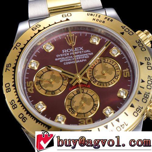 ROLEXコピーブランド 6針クロノグラフ 2022新作 男性用腕時計 2ポイントダイヤ オリジナル 煌びやかな仕上がり ミッドナイト/夜光