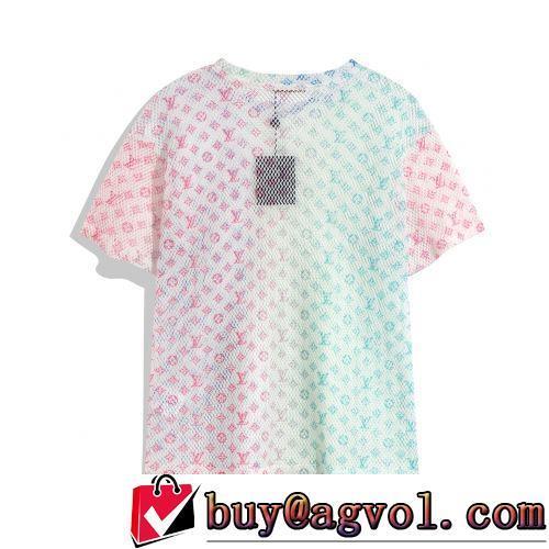 半袖Tシャツ 2色可選 お洒落に魅せる ルイ ヴィトンスーパーコピー 通気性に優れた 2022春夏