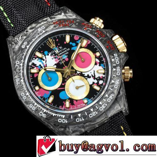 2022新作 ROLEX偽物ブランド 今買い◎得 オリジナル クオーツ ムーブメント 男性用腕時計 6針クロノグラフ 煌びやかな仕上がり