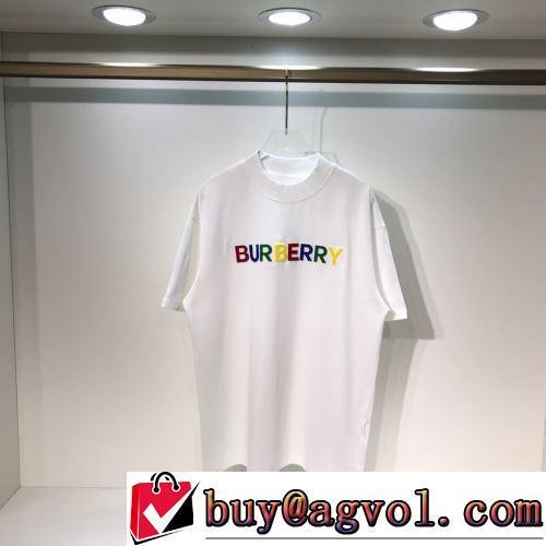 BURBERRYスーパーコピー  半袖Tシャツ 4色可選 2022春夏 肌に馴染みやすい 自分らしいスタイリング ポップ