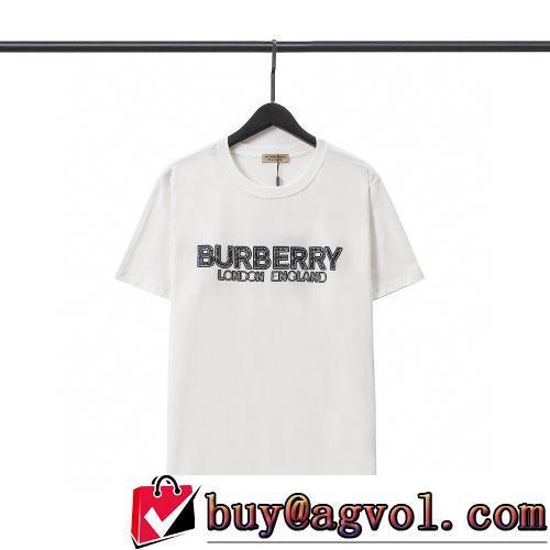 2色可選 半袖Tシャツ 通気性に優れた 人気商品登場 細身のシルエット 2022春夏 バーバリーコピーブランド