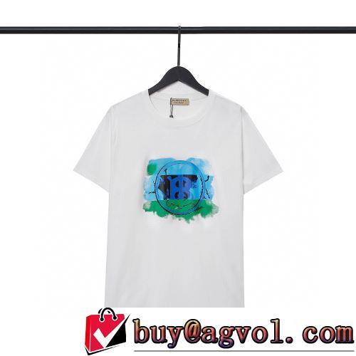 半袖Tシャツ 2022春夏 バーバリースーパーコピー 2色可選 プリント 着心地抜群 バリエーションに富む