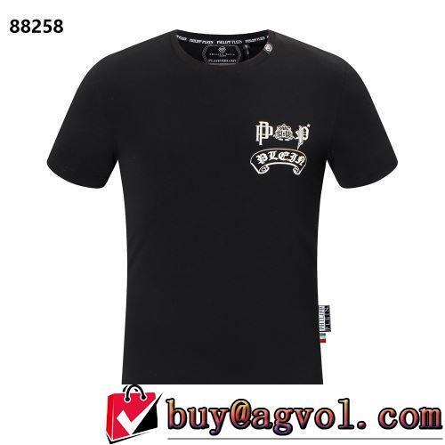 2022春夏 着心地満点 2色可選 フィリッププレインスーパーコピー ファッション 人気 半袖Tシャツ 収縮性のある