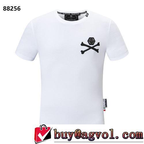 2色可選 2022春夏 フィリッププレインスーパーコピー 激安 半袖Tシャツ お洒落に魅せる 高級感ある 肌に馴染みやすい