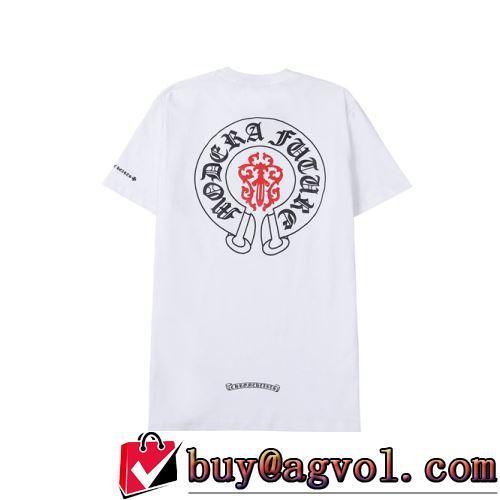 半袖Tシャツ 2色可選 落ち着いた感覚 2022春夏 プリント クロムハーツコピーブランド カッコいい印象を付ける