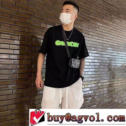 気軽にカジュアルに使える 2色可選 半袖Tシャツ 2022春夏 頑丈な素材 ジバンシィ偽物ブランド 着心地抜群