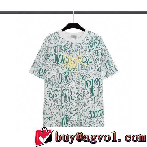 ディオールスーパーコピー 吸汗速乾 お洒落に魅せる 半袖Tシャツ 今買い◎得 快適 2022春夏 3色可選