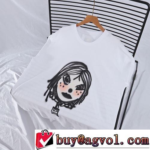 優しいフィット感 半袖Tシャツ 吸汗性に優れ ジバンシィコピー ブランド 人気 ランキング 2022春夏