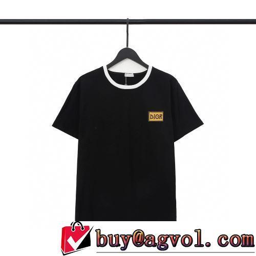 2色可選 柔らかな質感 自分らしいスタイリング 半袖Tシャツ 2022春夏 快適な着心地 ディオールコピーブランド