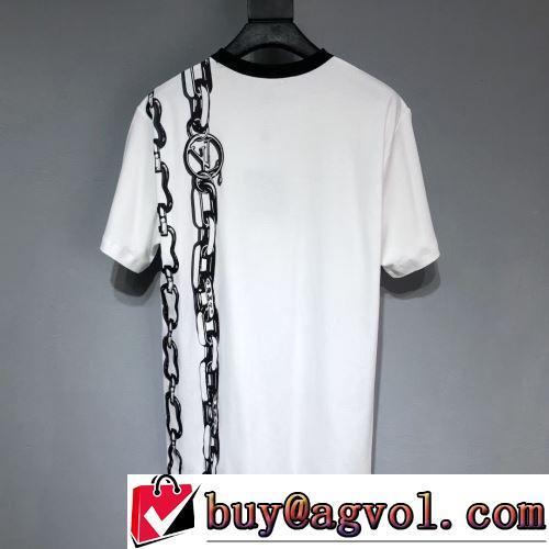 ルイ ヴィトンコピー ブランド 通気性に優れた 半袖Tシャツ 落ち着いた感覚 しわになりにくい 2022春夏 2色可選