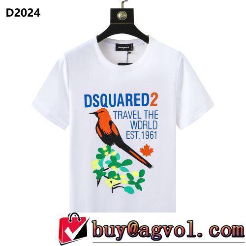DSQUARED2スーパーコピー 2色可選 Tシャツ 2022春夏 人気販売中 カジュアル 流行に関係なく長年愛用できる