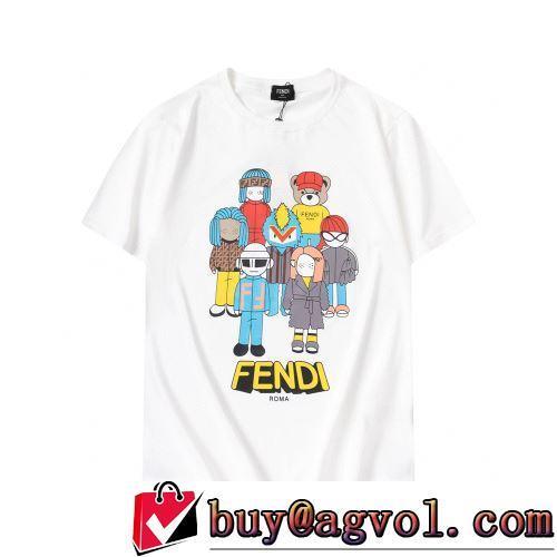 ランキング1位 2022春夏 Tシャツ 2色可選 FENDIブランドスーパーコピー 流行に関係なく長年愛用できる カジュアル