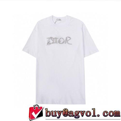 2022春夏 カジュアル 2色可選 半袖Tシャツ 売れ筋のいい 着回し度抜群 ディオールスーパーコピー
