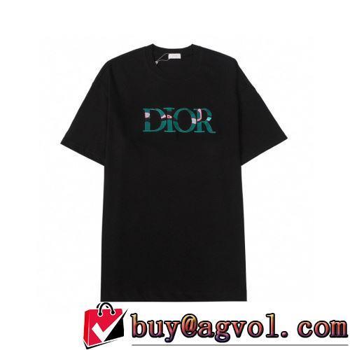 高級感を備えている ディオールコピー 2022春夏 Tシャツ 2色可選 シンプル 流行に関係なく長年愛用できる