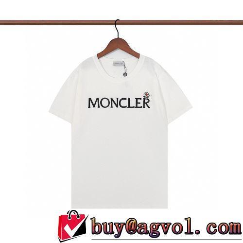 バリエーションに富む MONCLERスーパーコピー 激安 2022春夏 Tシャツ 2色可選 人気販売中 シンプル