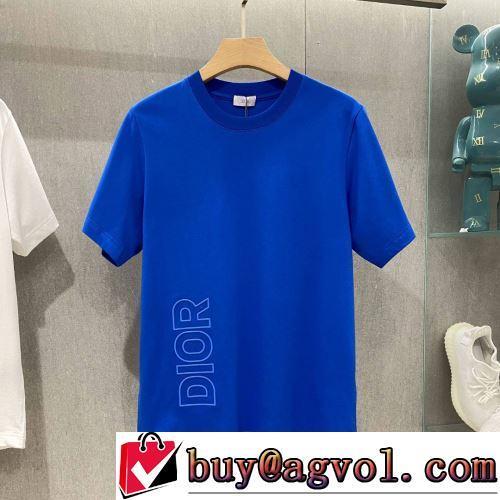 半袖Tシャツ 今買い◎得 2022春夏 3色可選 ディオールコピーブランド 無地 気軽にカジュアルに使える