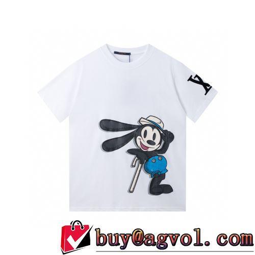 スタイリッシュ 半袖Tシャツ 人気販売中 2色可選 ルイ ヴィトンブランドスーパーコピー 着回し度抜群 2022春夏