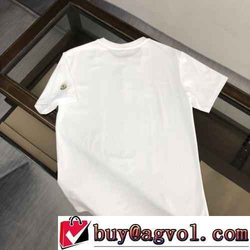 2022春夏 細身のシルエット 2色可選 モンクレールコピー ブランド 利便性に優れ プリント 半袖Tシャツ