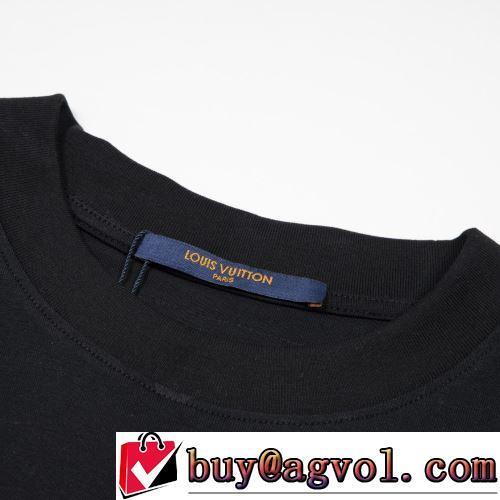 肌に馴染みやすい ルイ ヴィトンブランド コピー 半袖Tシャツ 高級感を備えている 2022春夏 可愛く上品な雰囲気