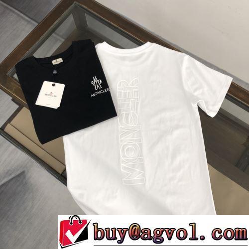 流行に関係なく長年愛用できる 2022春夏 モンクレールブランドコピー 2色可選 半袖Tシャツ 柔らかな質感 シンプル