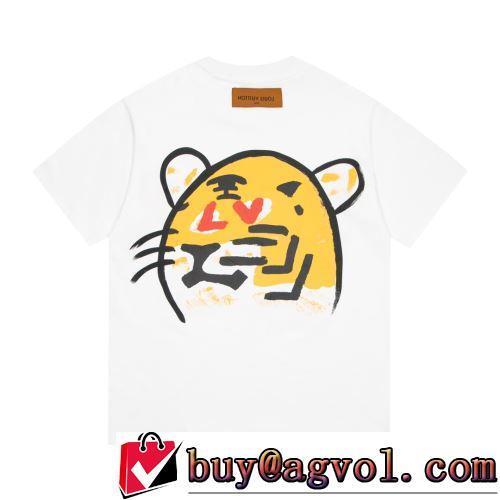2022春夏 半袖Tシャツ 2色可選 デザイン性の高い 絶大な人気を誇る ルイ ヴィトンスーパーコピー 履き心地バツグン