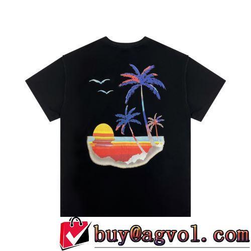 カラーラインナップ 快適 ルイ ヴィトンブランド 偽物 通販 ランキング1位 2022春夏 半袖Tシャツ 2色可選